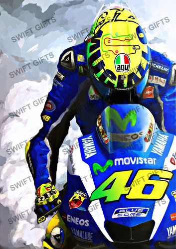 Valentino rossi poster moto - rossi, a