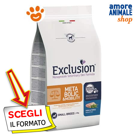 Exclusion dog metabolic - dog, &