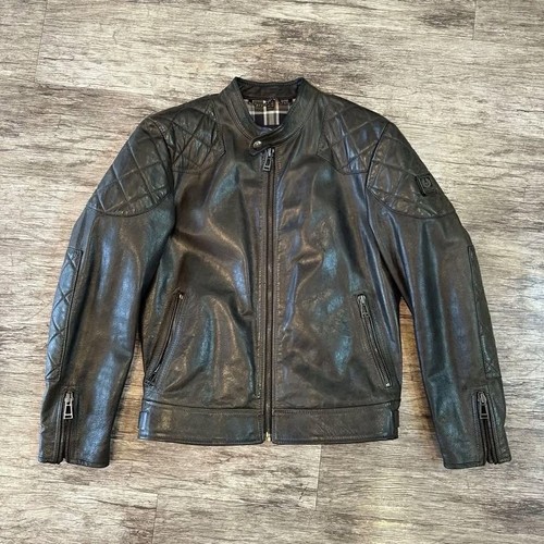 Giacca pelle belstaff - pelle,