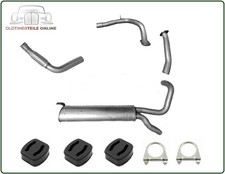 Kit Scarico per Mercedes W463 Classe G G 300 TD 3.0 TD Impianto di Scarico Tubo Pantaloni