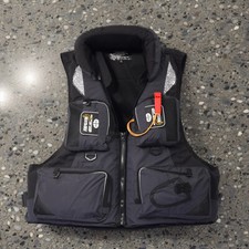 Giubbotto salvagente adulto regolabile nuoto barca vela pesca sport acquatici rn