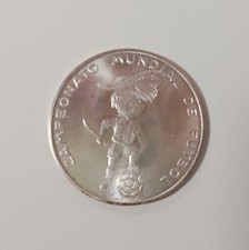 MEDAGLIA COMMEMORATIVA STOCK MONDIALI CALCIO ARGENTINA 1978 CON RACCOGLITORE