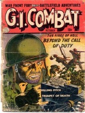 GI COMBAT COMICS GOLDEN AGE