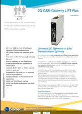 Gsm gateway lift plus per - 2g,