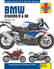 BMW S1000RR/R & XR (2010-2017) Manuale di riparazione Haynes