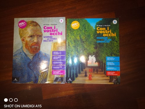 Libro scuola media - media, arte