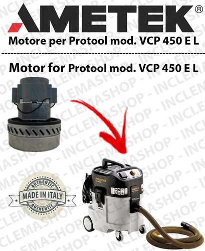 Vcp 450 motore aspirazione - motore,