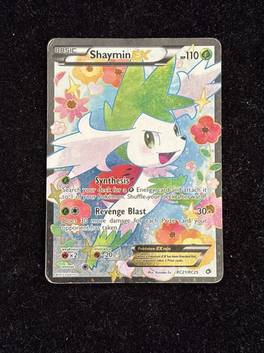 Shaymin full art bianco e - shaymin,