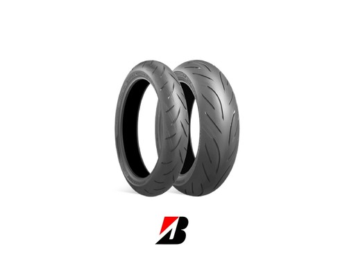 Coppia gomme moto - moto, bridgestone