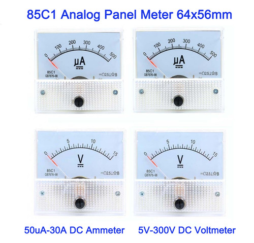 50ua 30a amperometro - 50ua-30a, dc