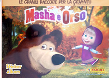 evado mancoliste figurine MASHA E ORSO  Panini 2015  € 0,25