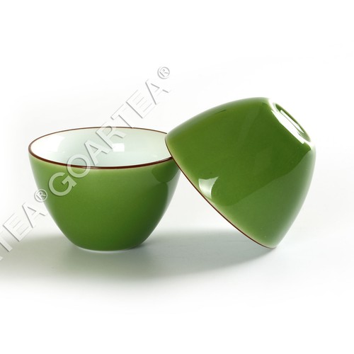 Tazza tè porcellana - tazza, verde