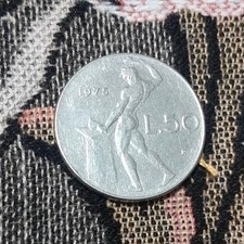 50 Lire Anno 1975 Repubblica