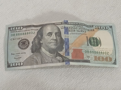 Film prop play money - film,
