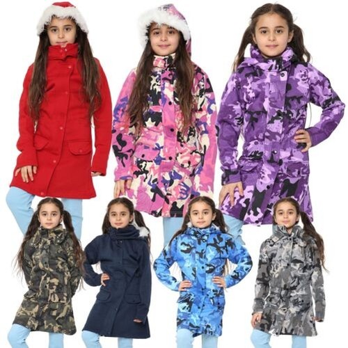 Bambini con cappuccio mimetico - bambini,