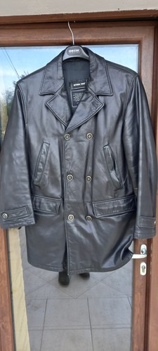 Trench uomo vera pelle - trench,