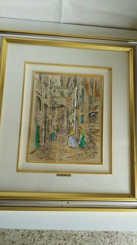 Quadro roma sparita via dei - quadro,