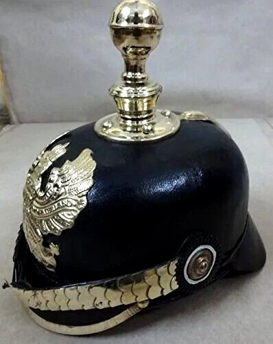 Elmetto pelle pickelhaube - elmetto, in