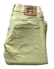 Jeans Levis 511 giallo denim