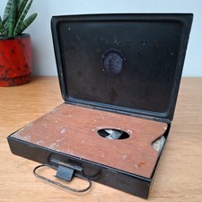 Antica scatola pittura a penna