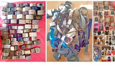 CINTE / CINTURE MILITARI (AM e EI) e tipo militare vintage, e altro militaria