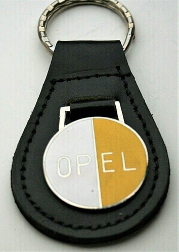Portachiavi vintage opel - vintage, pelle
