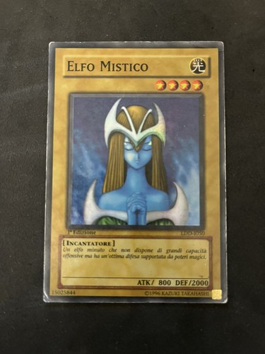 Carta elfo mistico - yu,