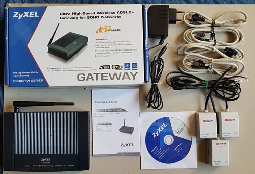 Zyxel gateway 660hw - zyxel, p-660hw-t1