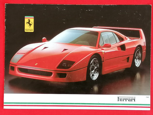 Brochure vendita ferrari - brochure,