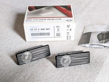 2x luce LED cortesia portiera porta LOGO JCW Mini F55 F56 F57 ORIGINALE