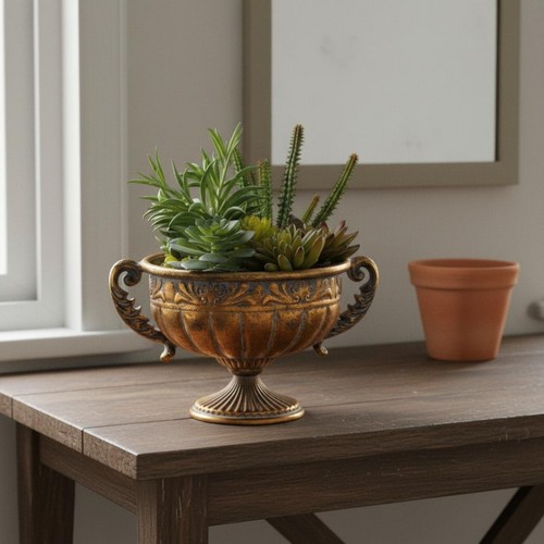 Vaso tavolo oro vintage - oro,