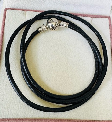 Authentic pandora black smooth - authentic,