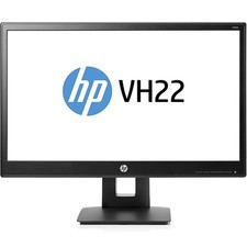 Monitor hp vh22 22 pollici 1920x1080 full-hd vga dvi dp black