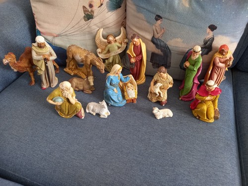 Vintage antico presepe - antico,