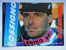 MICHAEL MAIR sci ski ROSSIGNOL BRIKO vecchia cartolina 