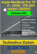 💻 Apple MacBook Pro 13" i7
