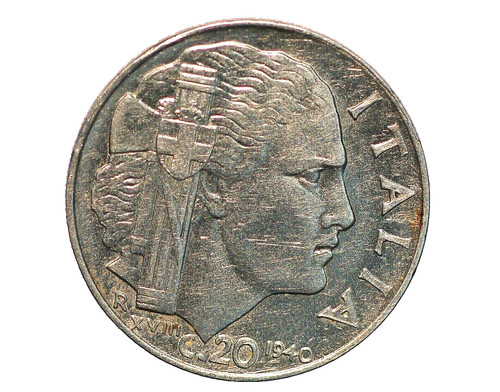 Italy centesimi 1940 - italy, 20