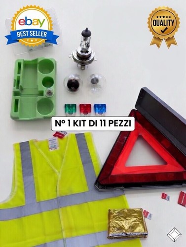 Kit emergenza auto 11pz - emergenza,