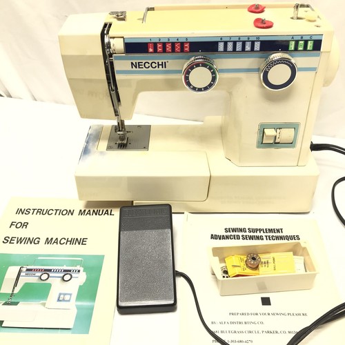 Necchi sewing machine model - sewing,