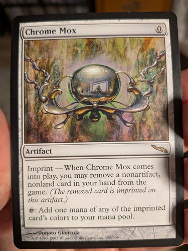 Chrome mox mirrodin mtg - chrome,
