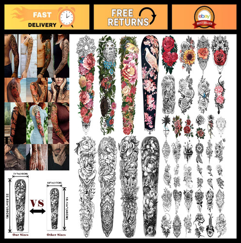 Fogli tatuaggi temporanei - 46,