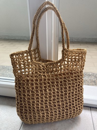 Borsa rafia handmade - rafia,