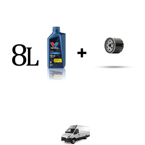 Kit filtro olio per iveco - 8l,