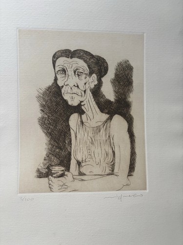 Giuseppe migneco litografia - migneco,