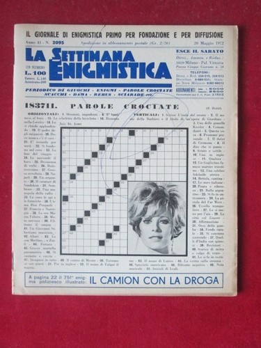 Settimana enigmistica 2095 - enigmistica,