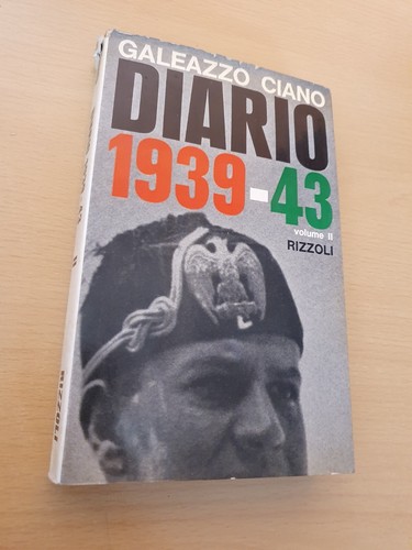 Diario 1939 volume - 1939-43, 2