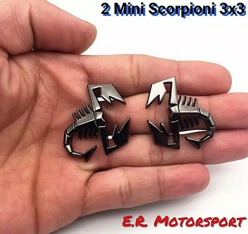 Mini stemmi neri - stemmi, "scorpione"