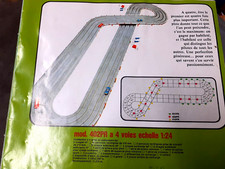 POLICAR POLISTIL 402PR 4 CORSIE SCALA 1/24 PISTA ELETTRICA AUTOPISTA SLOT CAR