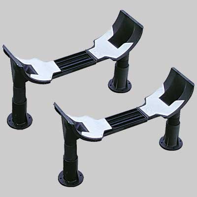Coppia piedini vasca pvc - coppia, in