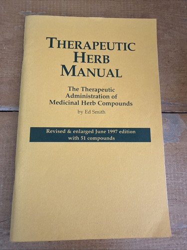 Therapeutic herb manual - herb,